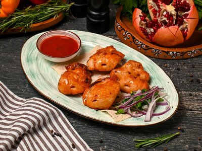 Шашлык из курицы