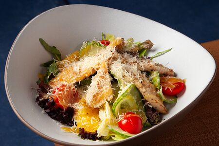 Салат с индейкой и апельсином