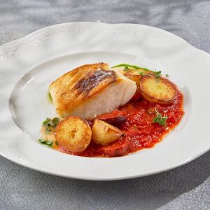 Филе трески по-сицилийски