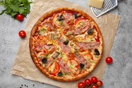 Деревенская на тонком тесте