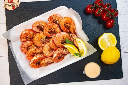 Жареные аргентинские креветки (лангустины)
