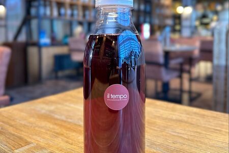 Лимонад малиновый