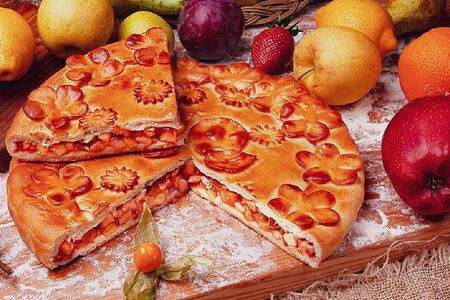 Фруктовый пирог 