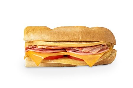 Саб Мега Завтрак Мелт с ветчиной из свинины, беконом и омлетом  