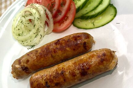 Комбо Купаты, жаренные на углях и овощи