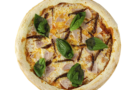 Пицца Ветчина с вялеными томатами L