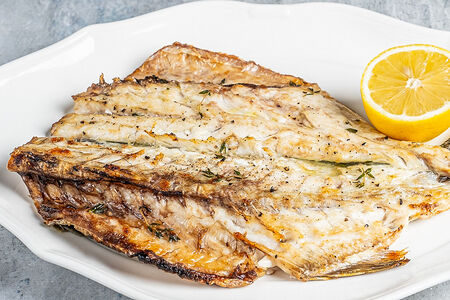 Сибас на гриле