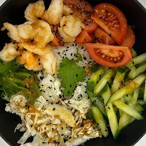 Поке с креветкой