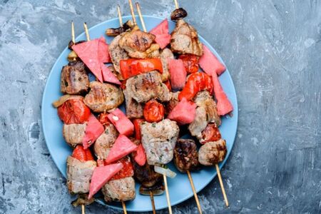 Биг шашлык из свинины