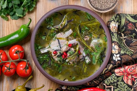 Чакапули с ягненком