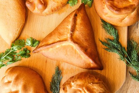 Расстегай с грибами