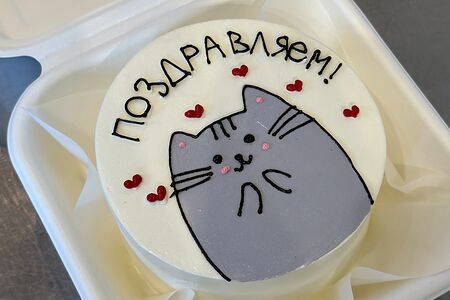 Бенто-торт с котом
