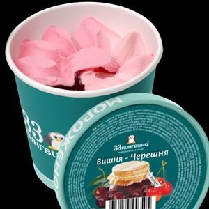Мороженое 33 пингвина Вишня-черешня