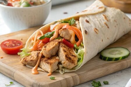 Шаурма со свининой мини