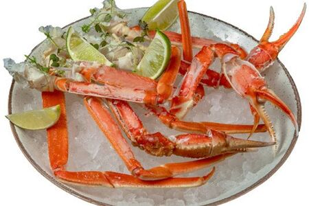 Фаланги краба с соусом сладкий чили