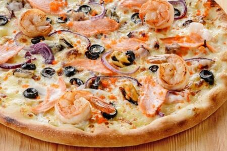 С морепродуктами