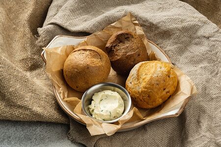 Хлеб с маслом