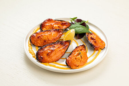 Мидии запеченные