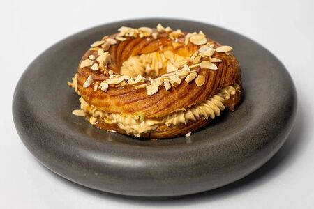 Заварное кольцо, крем-карамель