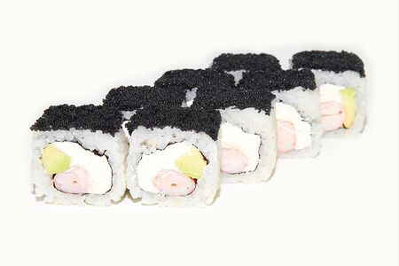 Блэк-ролл с креветкой