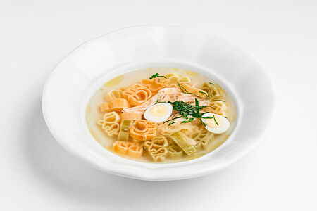 Детский суп лапша куриная