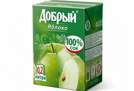 Сок Добрый яблоко 0,2 л