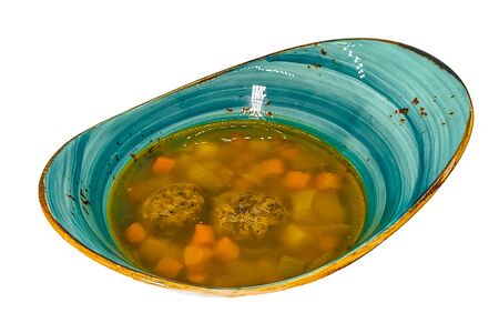 Фасолевый с фрикадельками