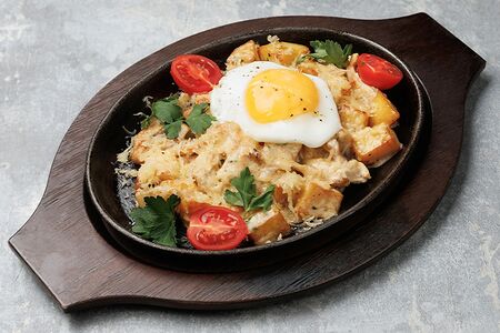 Альпийская сковородка с куриным филе