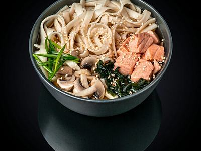 Мисо-суп с лососем