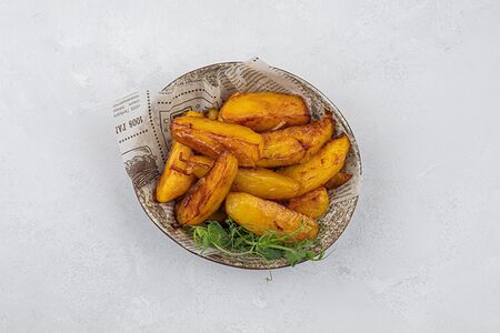 Жареный картофель по-домашнему