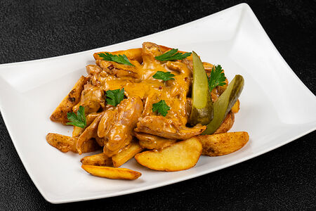 Горячая Сковорода Пикник с курицей