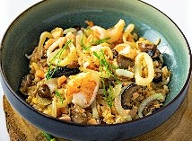 Тяхан Море с рисом, яйцом