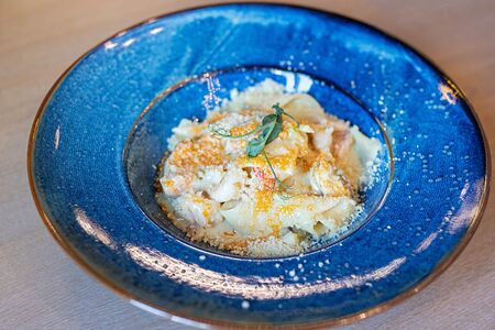 Паппарделле с морепродуктами