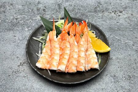 Сашими с креветками