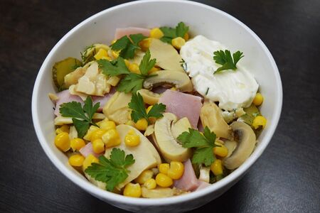 Салат Грибной