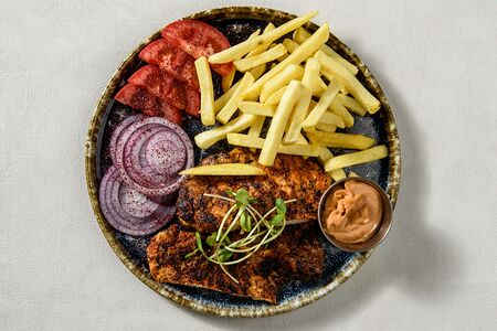 Лангет из куриного филе