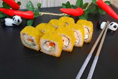 Темпура с копченым кальмаром