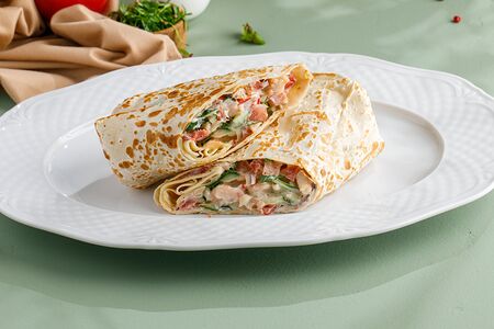 Шаверма с морепродуктами