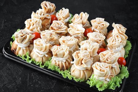 Блины Сладкие с Крем-Чизом и Ягодами