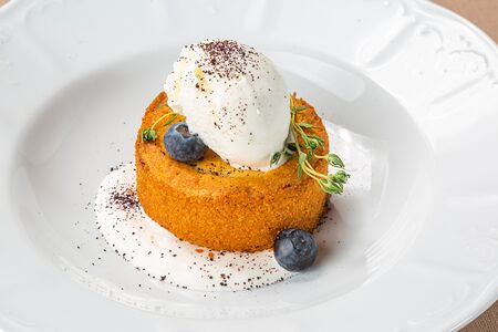 Черничный пирог