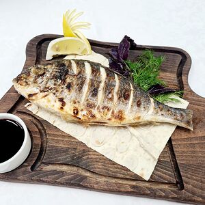 Дорадо на мангале