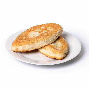 Жареные пирожки с луком и яйцом 3 шт