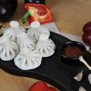 Хинкали с говядиной 6