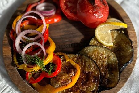 Овощи на мангале