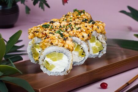 Острый ролл с угрем