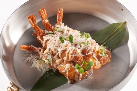 Креветки темпура