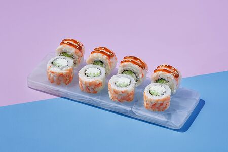 Ролл Филадельфия с креветкой