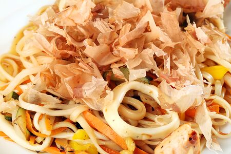 Удон с морепродуктами