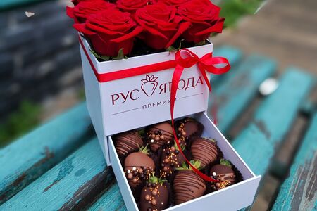 Шкатулка белая Престиж 9