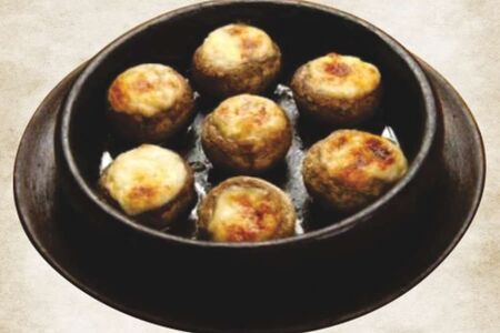 Грибы под сыром